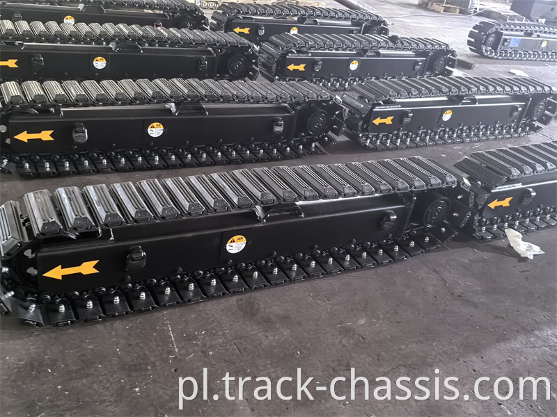Podwozie z gumowymi gąsienicami Rubber Track Chassis